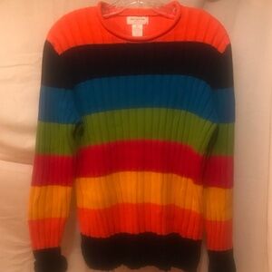 Vintage Funky Colorful Sweater